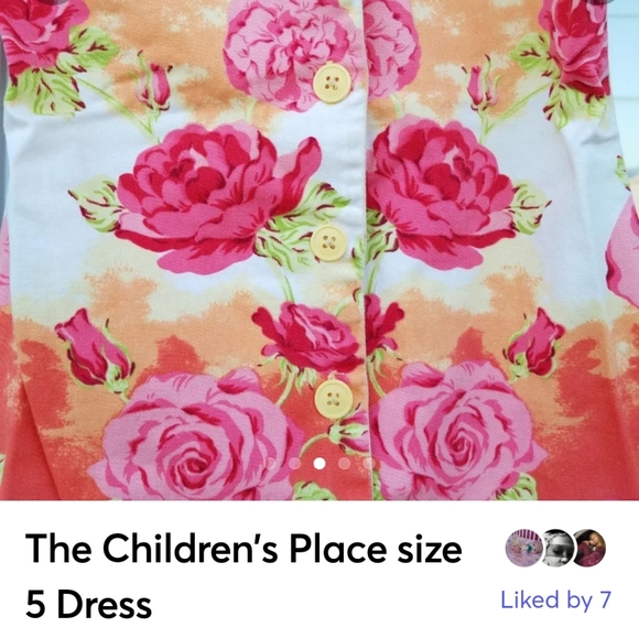 The Children's Place size 5 Girl's Dress👗 - Picture 5 of 6